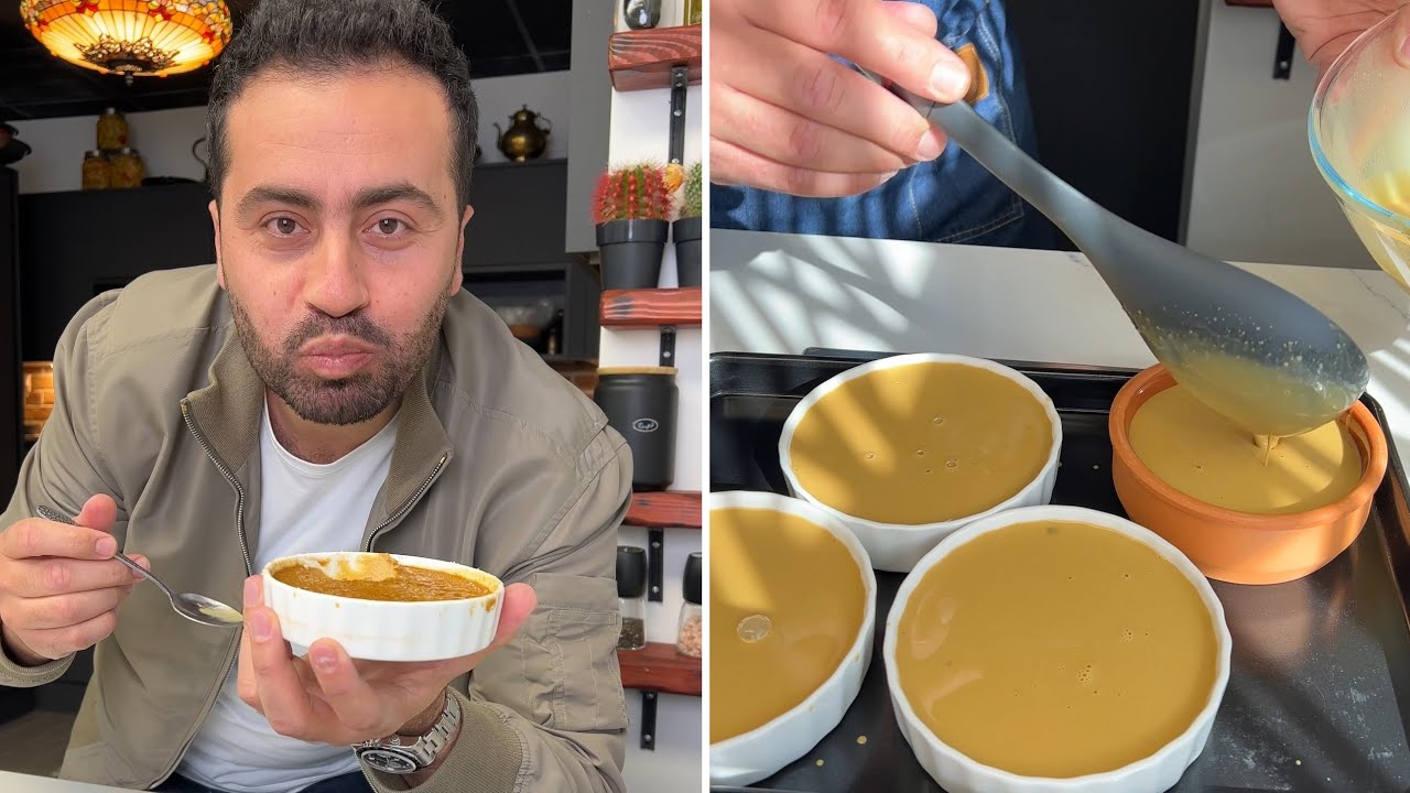 أطيب وصفة كريم بروليه ممكن تعملوها. شغل مطاعم فاخرة