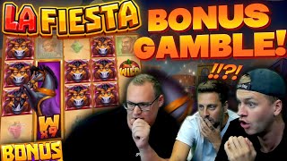 Bonus Gamble on La Fiesta Slot! (Mega Win)