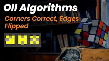 3 Oll Algorithms - Corners Correct, Edges Flipped