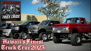 Hawaii’s Finest Truck Cruz 2K23! @HawaiisFinest #trucks #cruisin