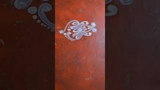 Simple Alpona Design 🖌️🌺🪷 #trending  #viral #art  #short  #video  #rangoli