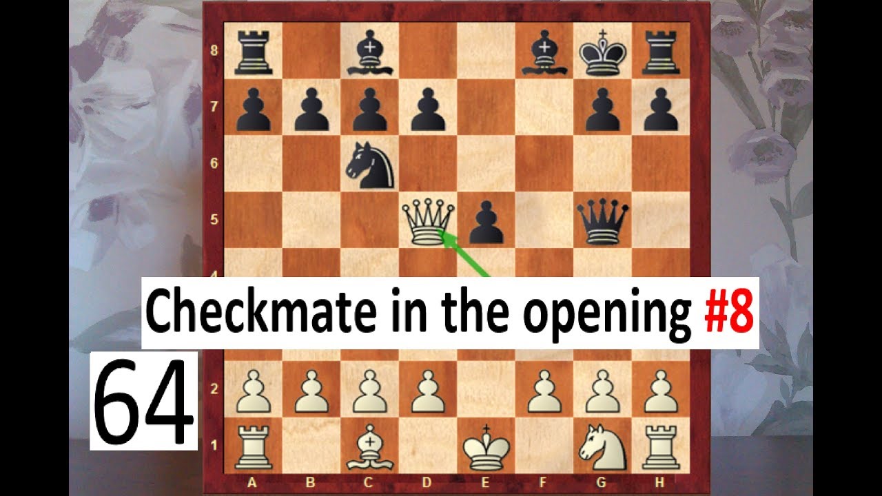 Checkmate in the opening #8 - from the Vienna game 