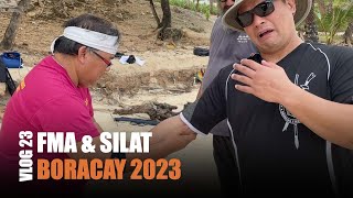 FMA and SILAT in BORACAY PHILIPPINES | RHP EVENT 2023 | GAT PUNO BAET and CIKGU MAUL MORNIE