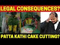 Pattakathi cake cutting  police problem  satta maiyam 