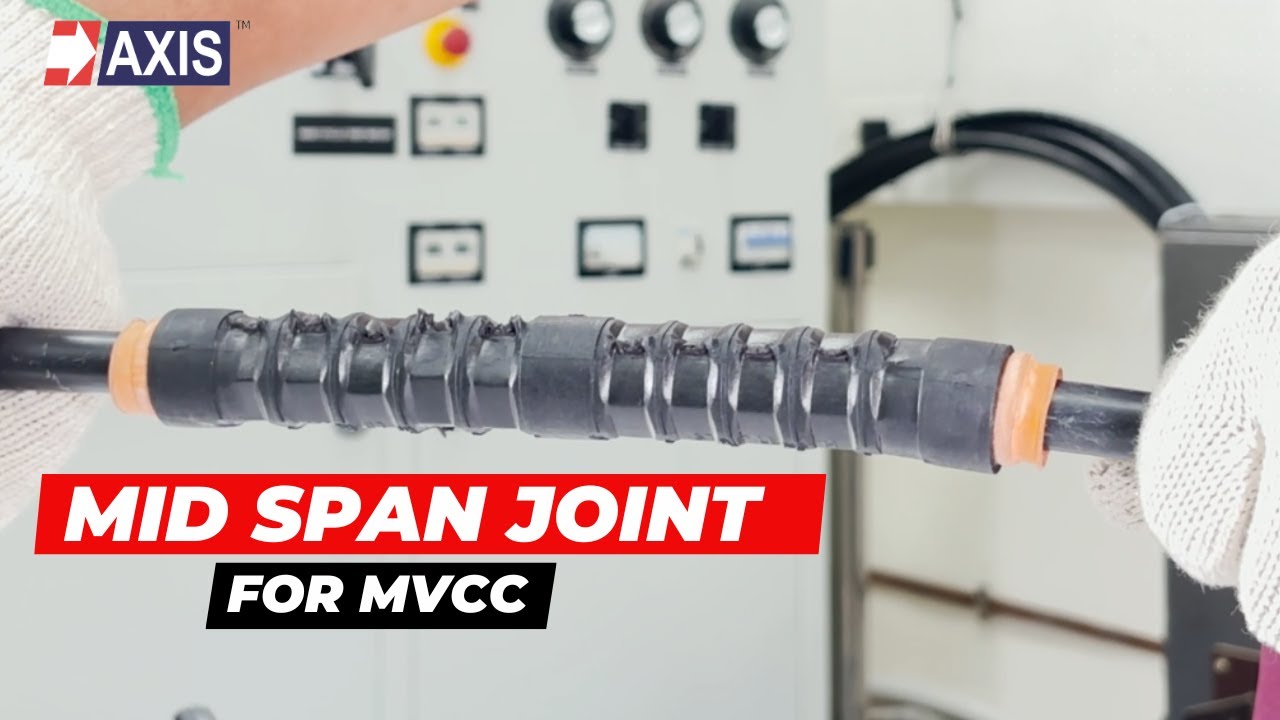 Как установить предварительно изолированную промежуточную муфту на изолированном проводе среднего...