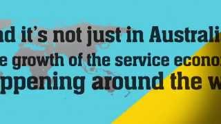 Motion graphics Commonwealth bank infographics
