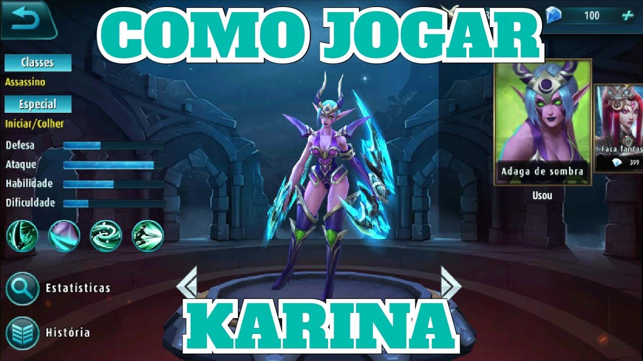 Mobile Legends Karina Build Top Moba Gameplay Android YouTube