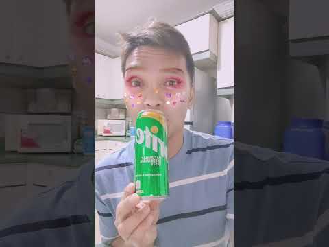 ASMR Drinking Refreshing Beverage Sprite Lemon Lime Soda Drink Asmrsounds Asmrdrinking Shorts