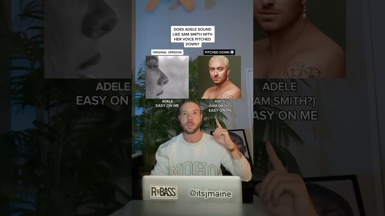 Does Adele Sound Like Sam Smith With Her Voice Pitched Down? 
