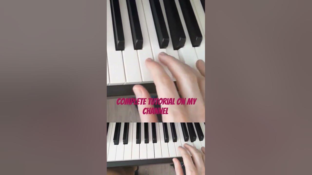 Bellissimissima - Alfa - piano tutorial #piano #pianotutorial #music #musica #songs #canzoni