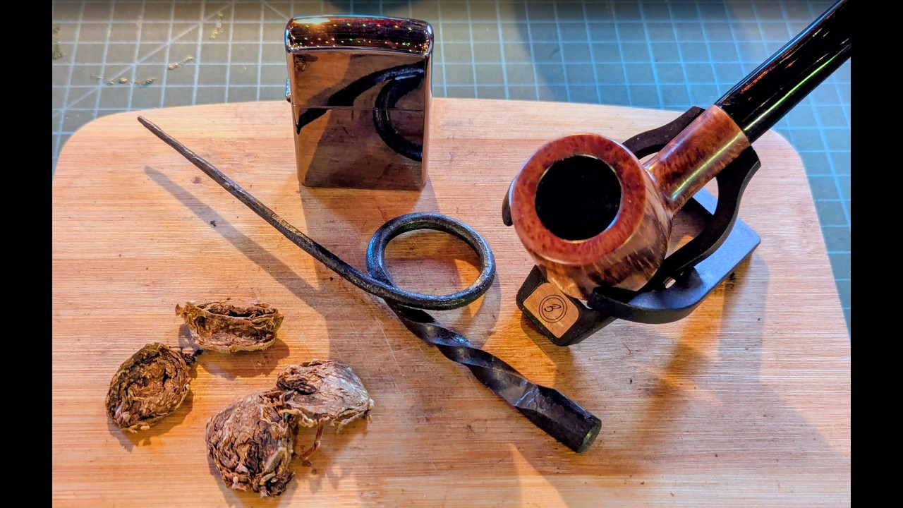 A tasty VaPer. Cleaning & waxing yer pipe rim