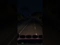 Night View of highway and mountain at side from roof of truck #toe3