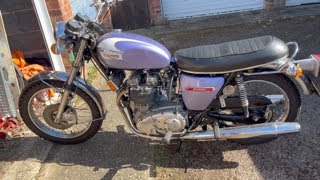 Triumph Trident (T150V) - Recommissioning Trefors Trident - Part 1