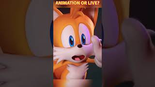 Should The SONIC MOVIE Have Been ANIMATED??? #shorts