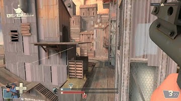 TF2 Payload Race Hightower (plr_hightower) Quick Soldier Gameplay.