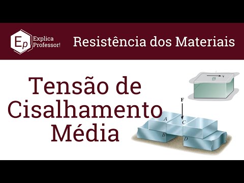 Tensão de Cisalhamento Média | Aula 05