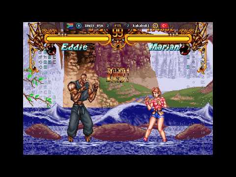 Double Dragon - 🇿🇦 IRWIE_RSA(B) vs 🇹🇷 kakaboki(C) | Fightcade (2026-07-19 20:50 UTC)