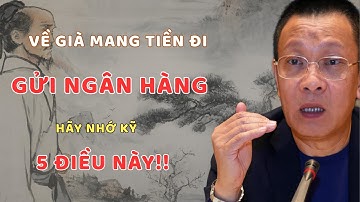 5 Nguyên Tắc Quang Trọng Người Cao Tuổi Cần Biết Khi Gửi Tiền Tiết Kiệm Tại Ngân Hàng