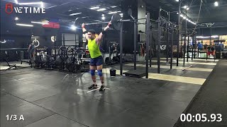 HENRY ANIMA II - Cebu Throwdown 2024 Online Qualifier Workout 1 (Master Scaled 40+)