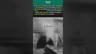 They revived drowning victims by blowing smoke up their behind