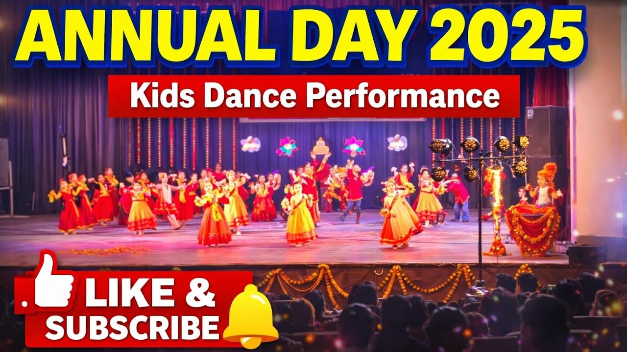 Grand School Annual Day 2025 | Kids Dance Performance | Full Program ...
