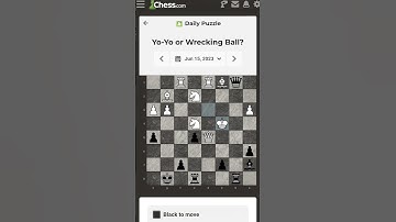 Chess.com Daily Puzzle 15/06