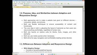 Lesson 2 from my new book: Master techniques in Adaptive and Responsive design(HTML5, CSS3, Website)