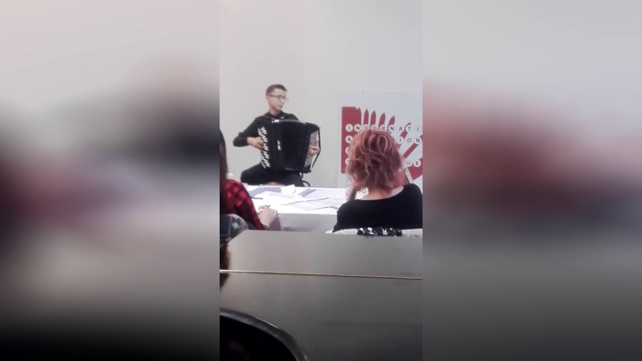 II International Accordion Days In Prague Second Place (Łukasz Skubisz Poland) YouTube