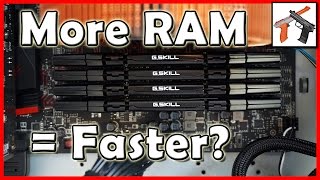 I wondered if going from 16gb to 32 gb of ddr4 ram improved my video
editing speed or export / encoding performance, so did a pc hardware
experiment by doi...