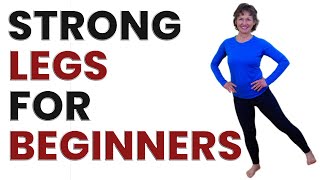 2 Minute Strong Legs and Hips Exercise for Beginners