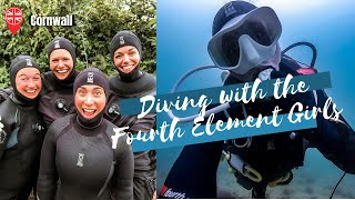 Scuba Diving in Cornwall with Fourth Element Girls