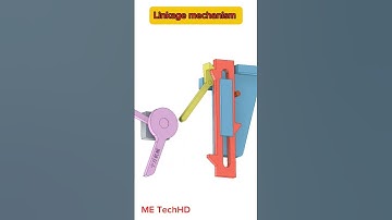Linkage mechanism #design #machine #solidwork #cad