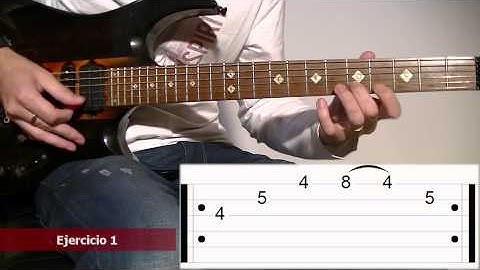 Yngwie Malmsteen Sweep Picking Style: Guitar Tab Lesson #2 TCDG