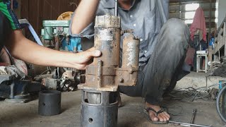 Restore The Old Rusty Starter Motor​ | Replace Damaged And Old CARBON BRUSH STARTER