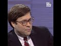 Attorney General William Barr in 1992: Barrier across entire southern border 'overkill'