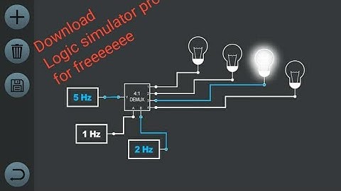 Logic simulator pro app to design a logic gate for HSC