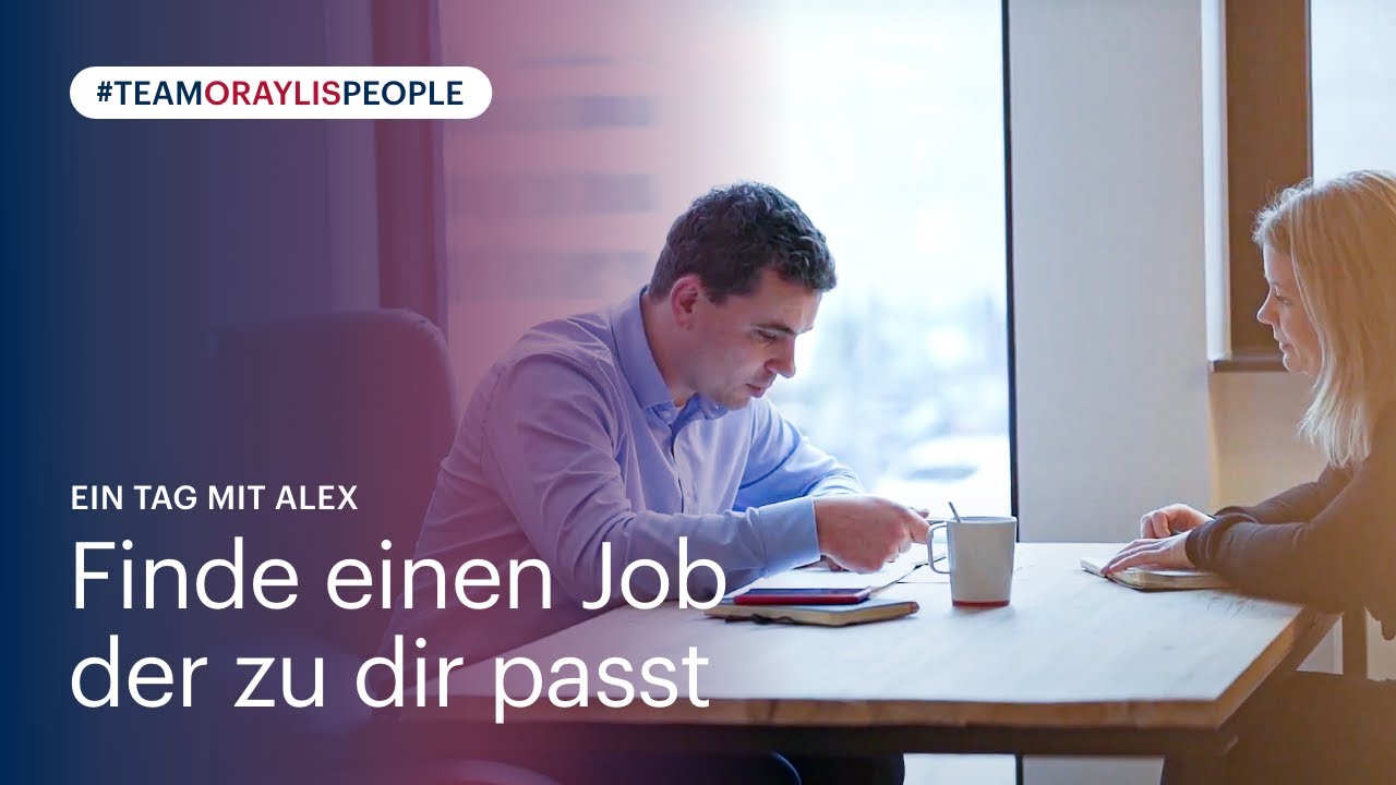 Wie Finde Ich Einen Job Der Zu Mir Passt Finde einen Job der zu dir passt | Ein Tag mit Alex #TEAMORAYLISPEOPLE