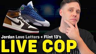 DAILY STREAM: AIR JORDAN 13 FLINT GREY & AIR JORDAN 1 LOVE LETTER