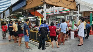 [4K] Thailand Street Food Stalls & Market in Bangkok 2020