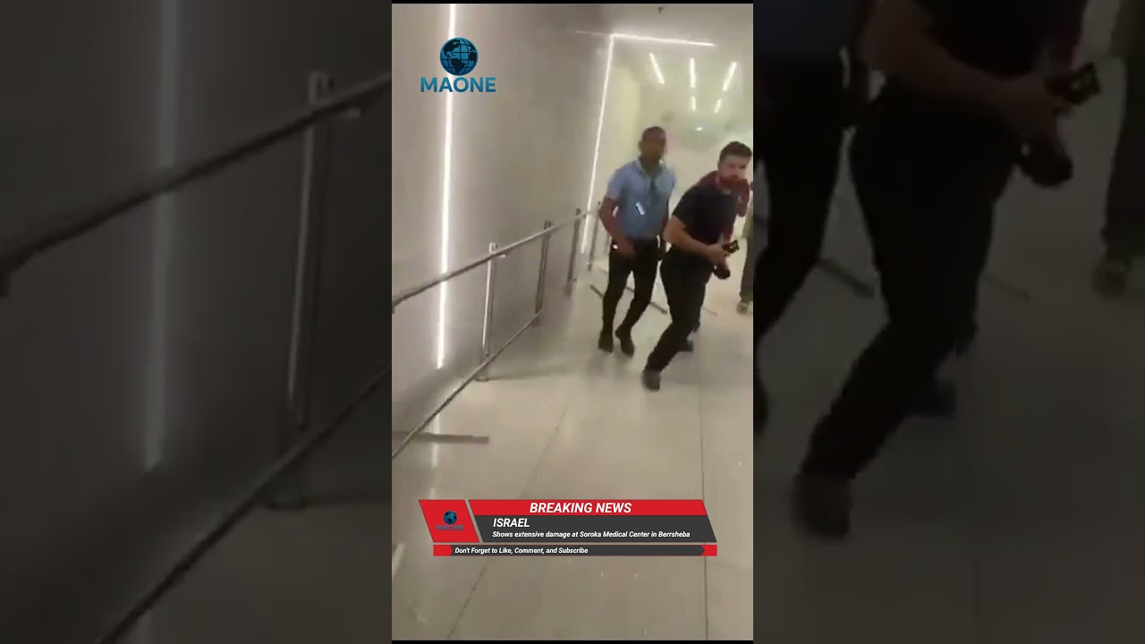 Iran's Missiles Hit Israeli Hospital! Massive Damage at Soroka Medical Center in Beersheba