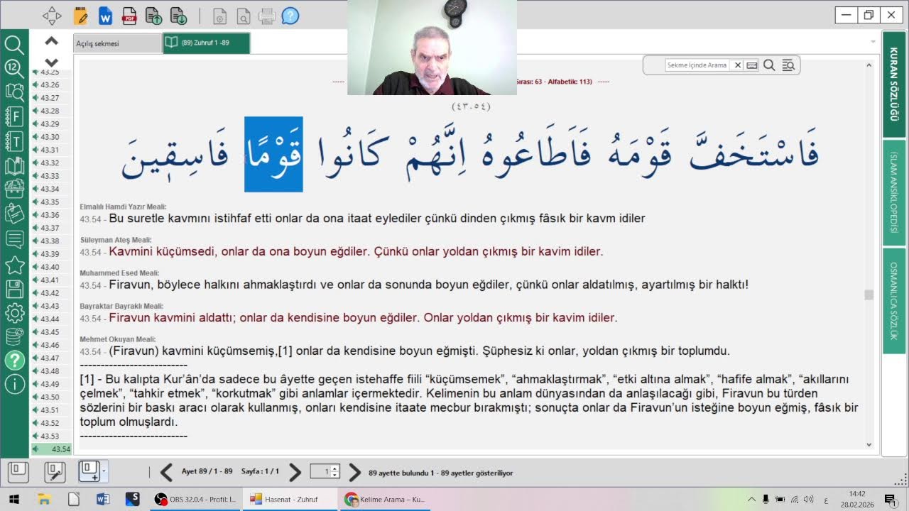 Zuhruf  Suresi Kırık Meal 2