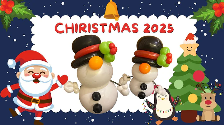 Balloon Snowman 氣球雪人