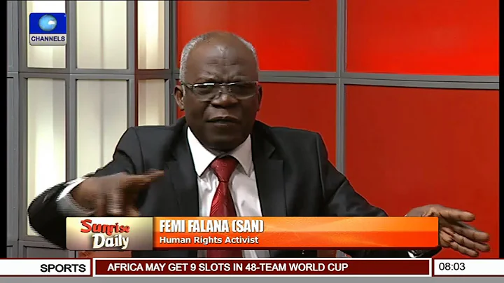 Senate: No Constitutional Rights To Suspend Its Members Even For A Single Day -- Femi Falana Pt 2