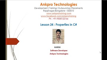 C# Beginner to advanced - Lesson 24 - Properties