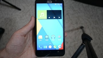 Asus Zenfone 2 with CyanogenMod 12.1 (Lollipop 5.1.1) and all bloatware removed !