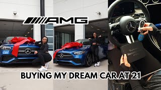 I BOUGHT MY DREAM CAR AT 21 | 2024 MERCEDES AMG C300 + CAR TOUR