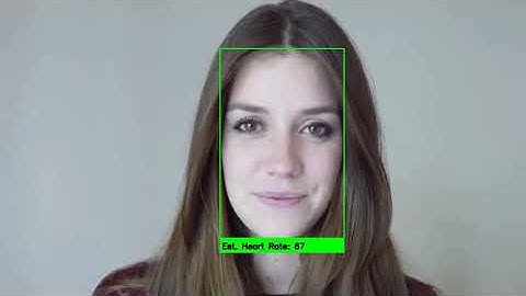 rPPG - Real Time Heart Rate Measurement - Demo 01