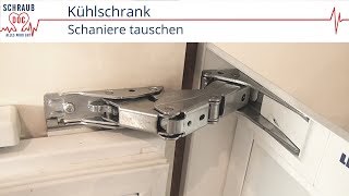 Kühlschrank - Scharniere tauschen