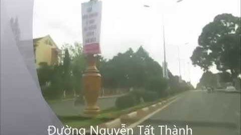 giới thiệu đường Nguyễn Tất Thành  Buôn Ma Thuột
