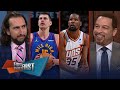 Suns win, KD scores 35, Nuggets suffer ‘worst’ loss, Jokic tops MVP odds | NBA | FIRST THINGS FIRST